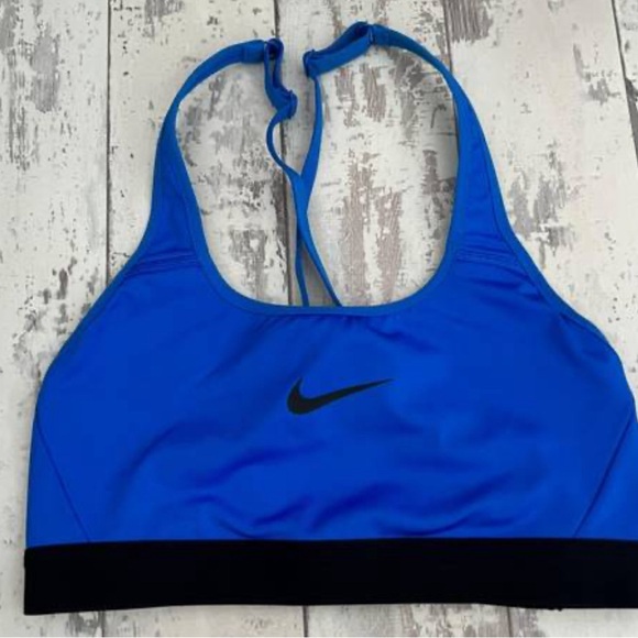 Nike Electric Blue Sports Bra Womens size Medium - Picture 4 of 4